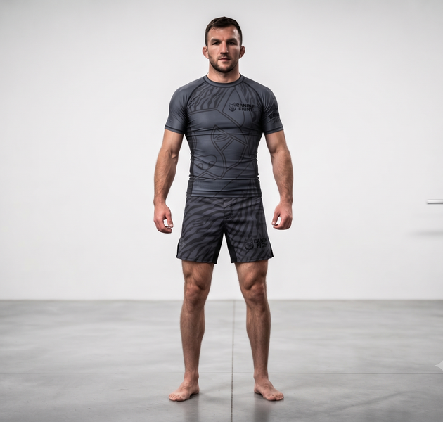 Short MMA/NOGI modelo Amazon black masculino