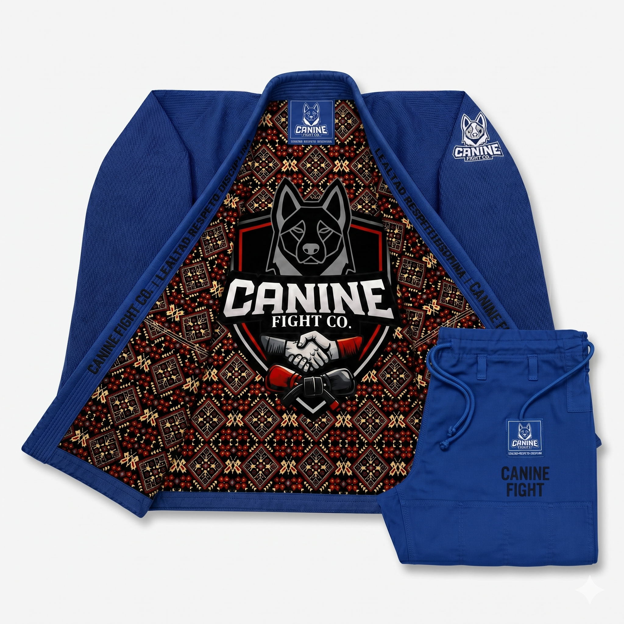 GI Jiujitsu Brasileño Caninefight azul