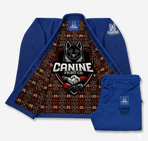 GI Jiujitsu Brasileño Caninefight azul