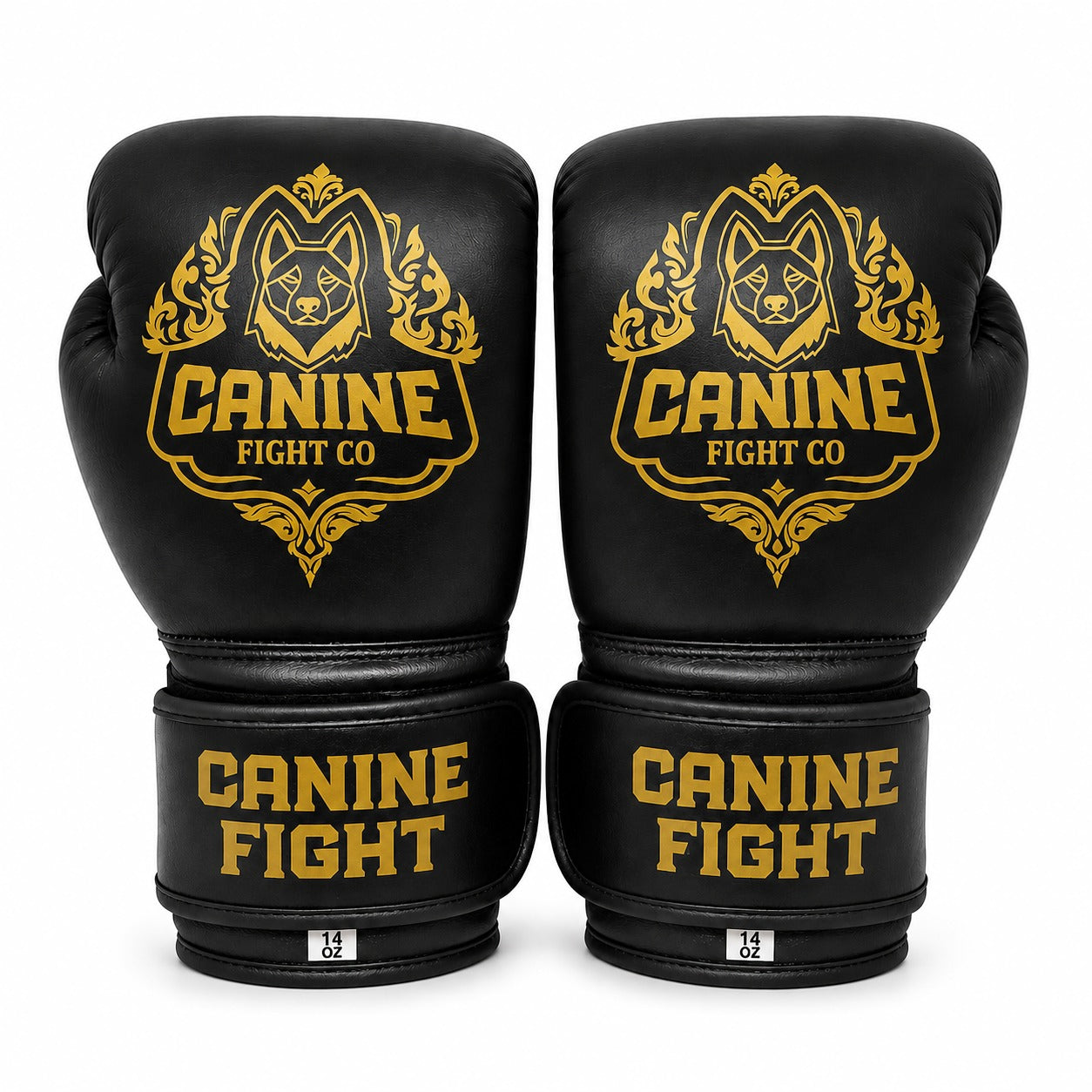Guante de Boxeo/Muay thai/Kickboxing 14 cuero legitimo 14 oz