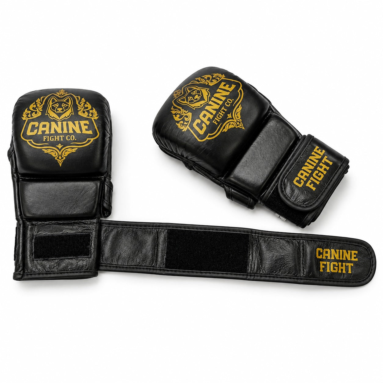 Guantilla MMA cuero legitimo