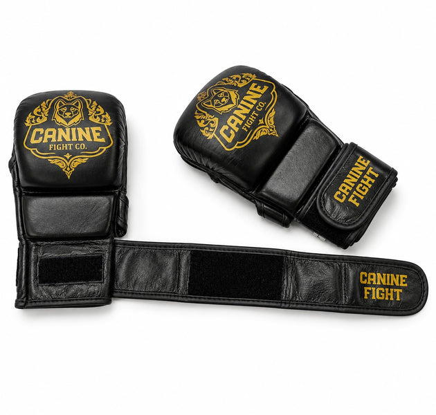 Guantilla MMA cuero legitimo