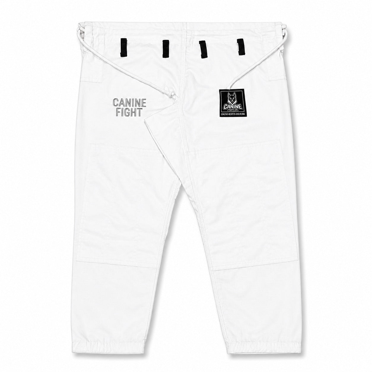 GI jiujitsu Brasileño Caninefight blanco
