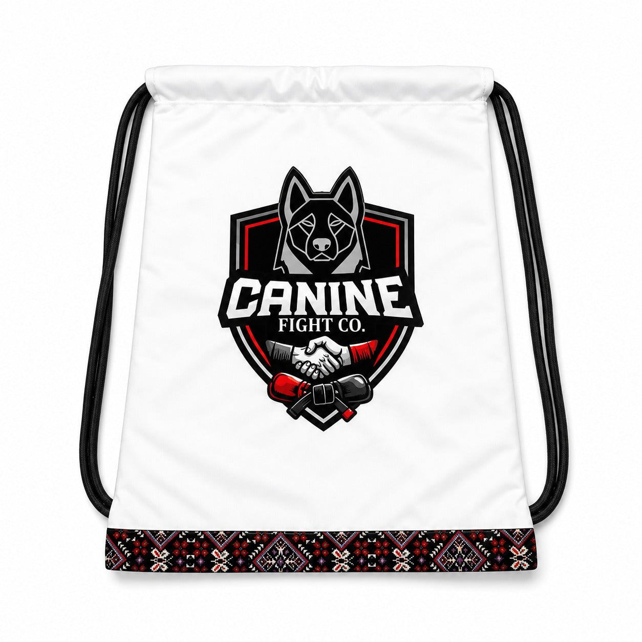 GI jiujitsu Brasileño Caninefight blanco