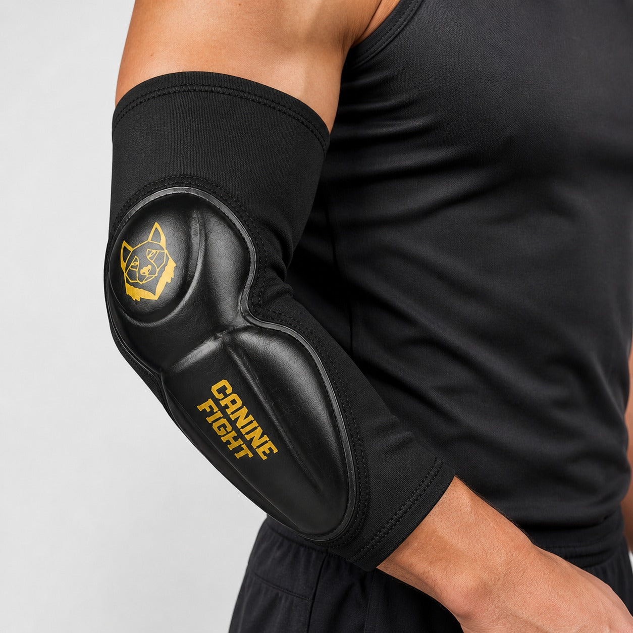 Protector de codos MMA/Kickboxing/Muay Thai cuero sintético premium