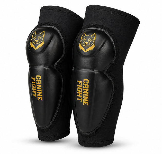 Protector de rodillas MMA/Kickboxing/Muay Thai cuero sintético premium