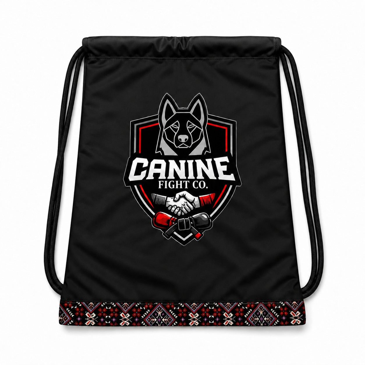 GI jiujitsu Brasileño Caninefight negro