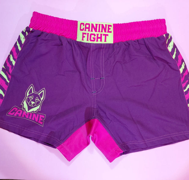 Short MMA/NOGI modelo purple femenino