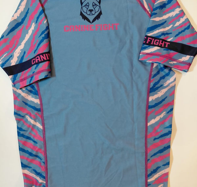 Rashguard/camiseta de comprensiòn NOGI modelo Girl pawer femenino