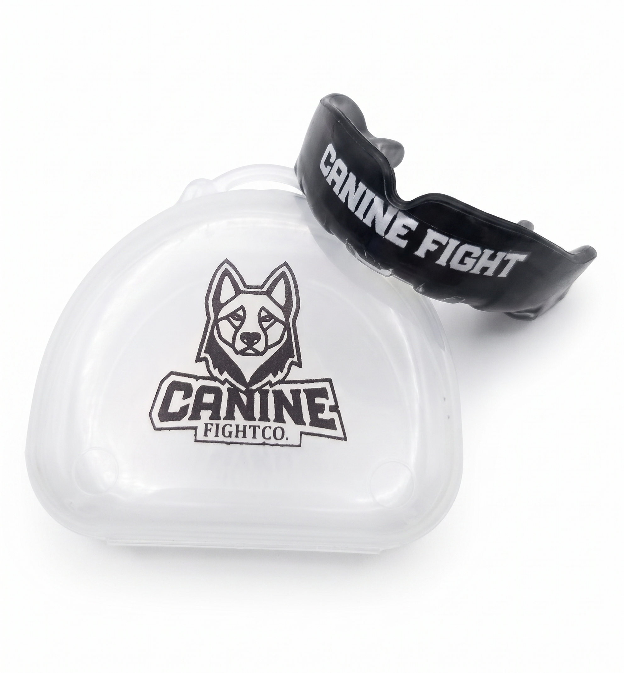 Protector bucal simple Caninefight silicona de alta resistencia