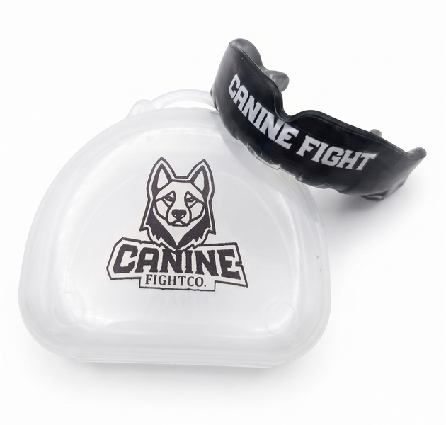 Protector bucal simple Caninefight silicona de alta resistencia