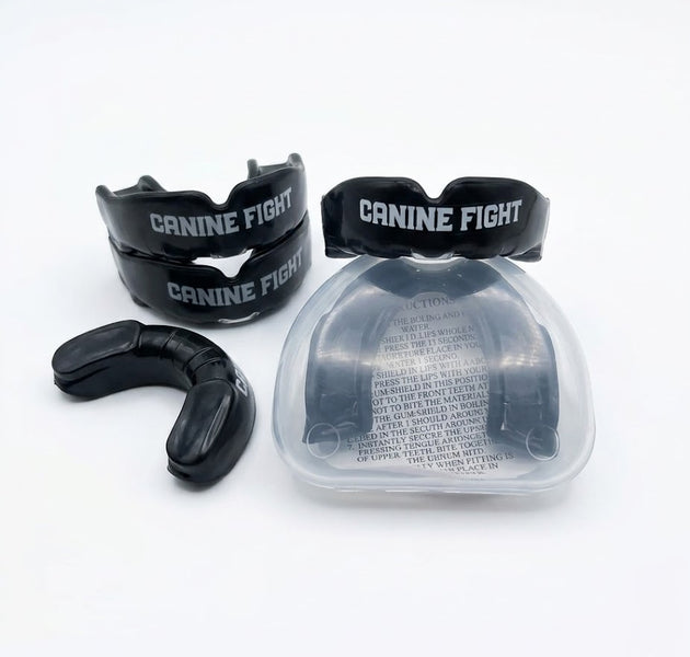 Protector bucal simple Caninefight silicona de alta resistencia