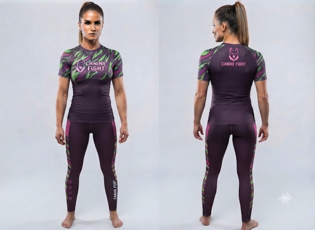 Rashguard/camiseta de compresiòn NOGI modelo purple femenino