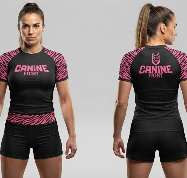 Rashguard/camiseta de comprensiòn NOGI modelo single amazon femenino