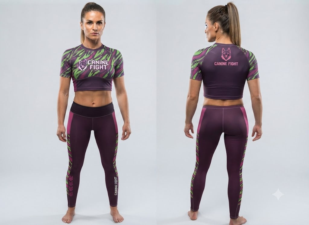 Leggins femenino modelo purple
