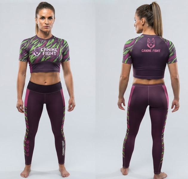 Leggins femenino modelo purple