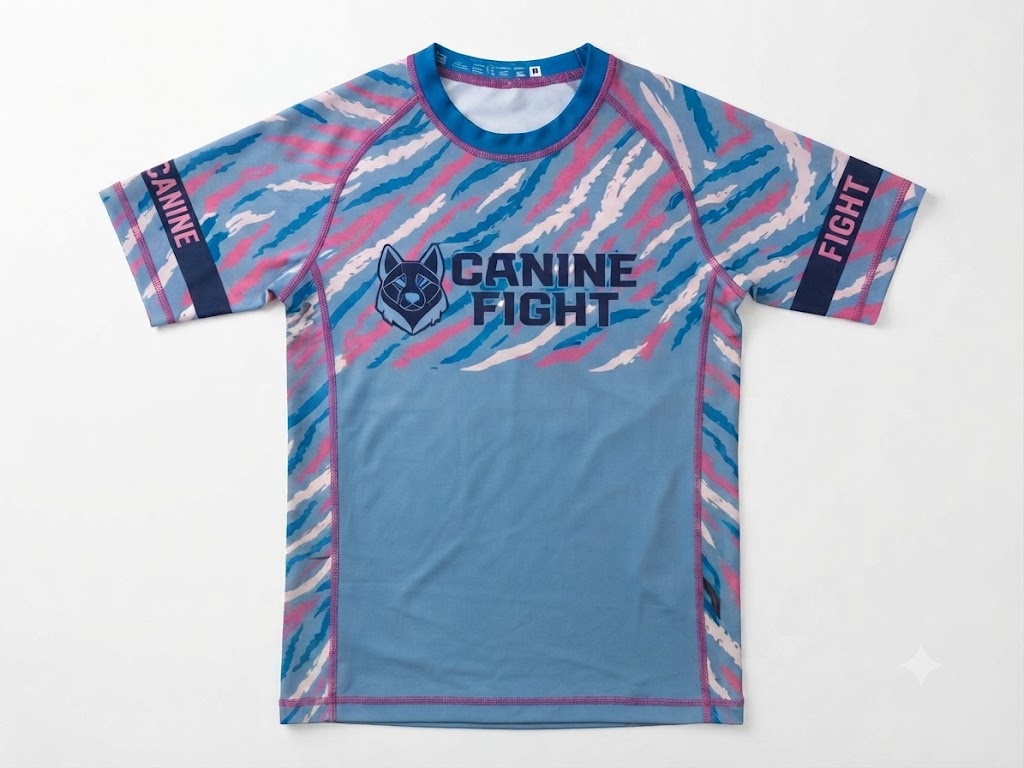 Rashguard/camiseta de comprensiòn NOGI modelo Girl pawer femenino