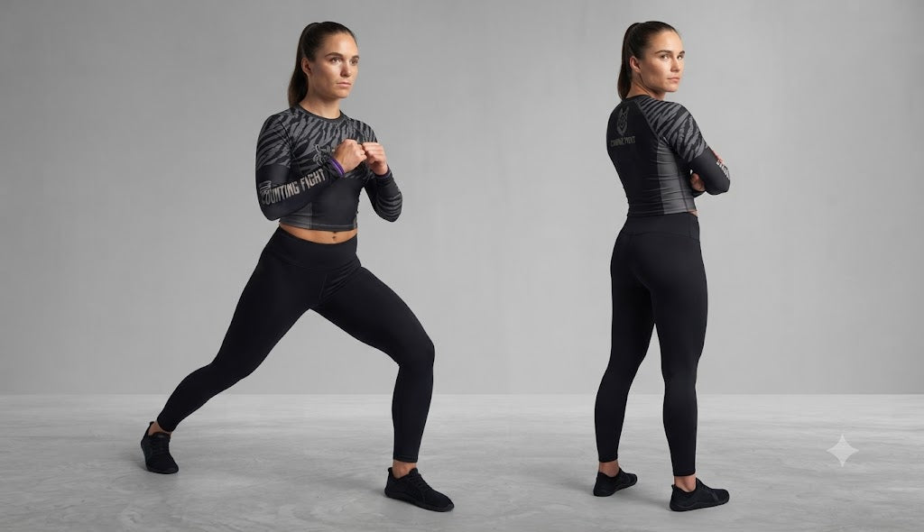 Rashguard/camiseta de compresiòn NOGI modelo katana short long-sleeved femenino