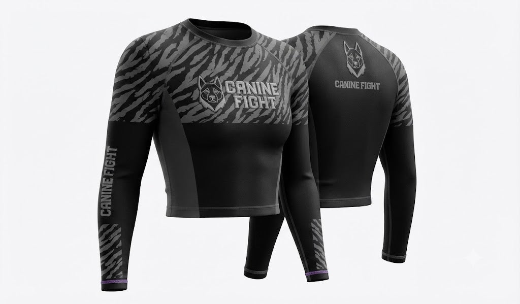 Rashguard/camiseta de compresiòn NOGI modelo katana short long-sleeved femenino