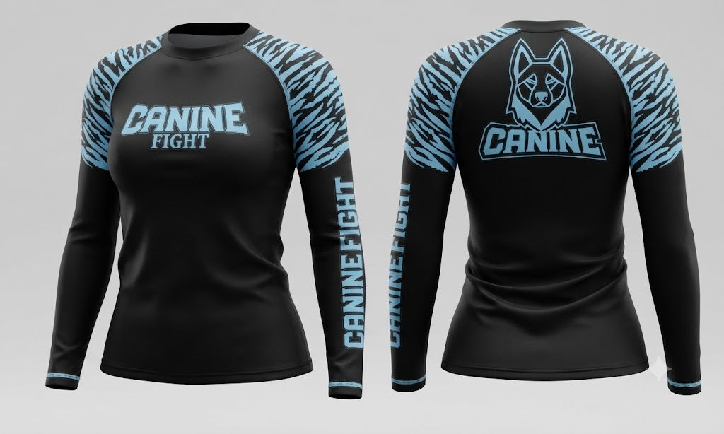 Rashguard /camiseta de compresiòn NOGI modelo Siberian femenino