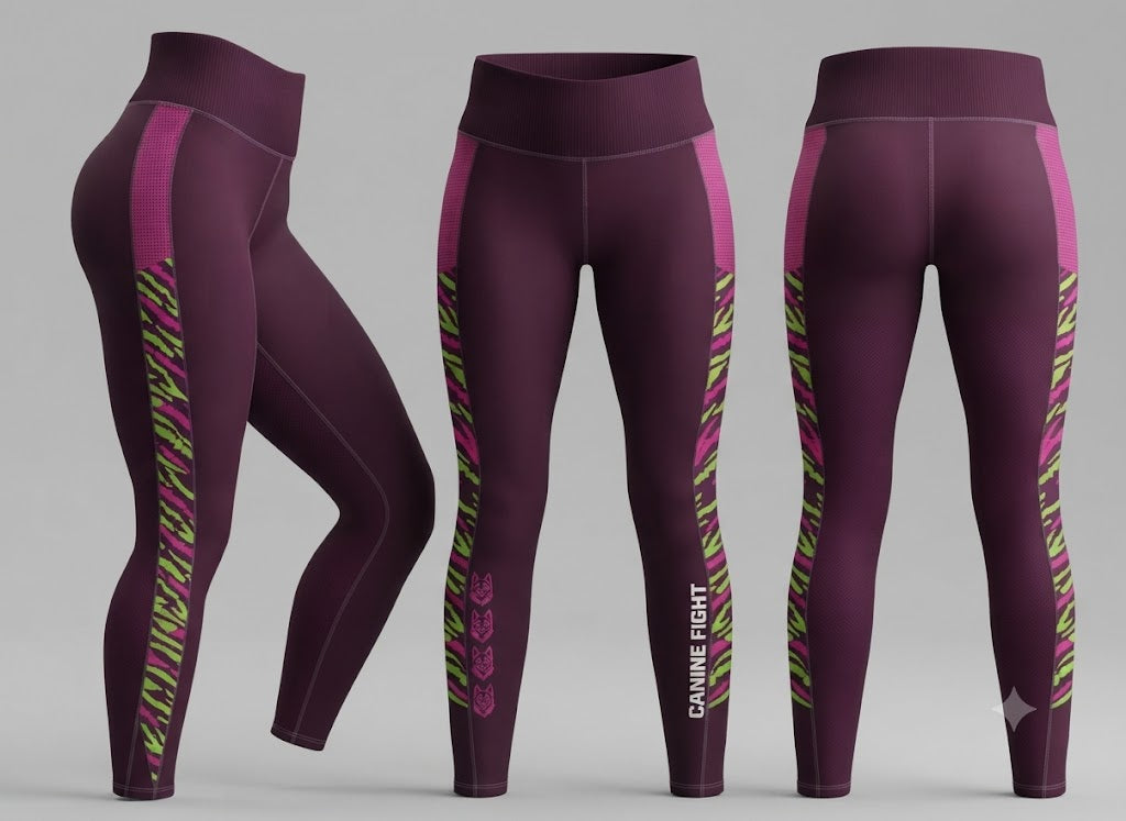Leggins femenino modelo purple