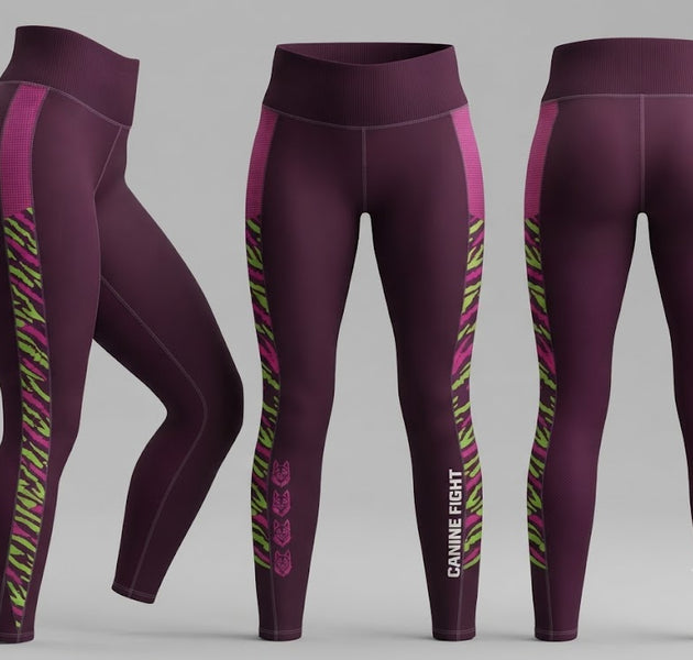 Leggins femenino modelo purple