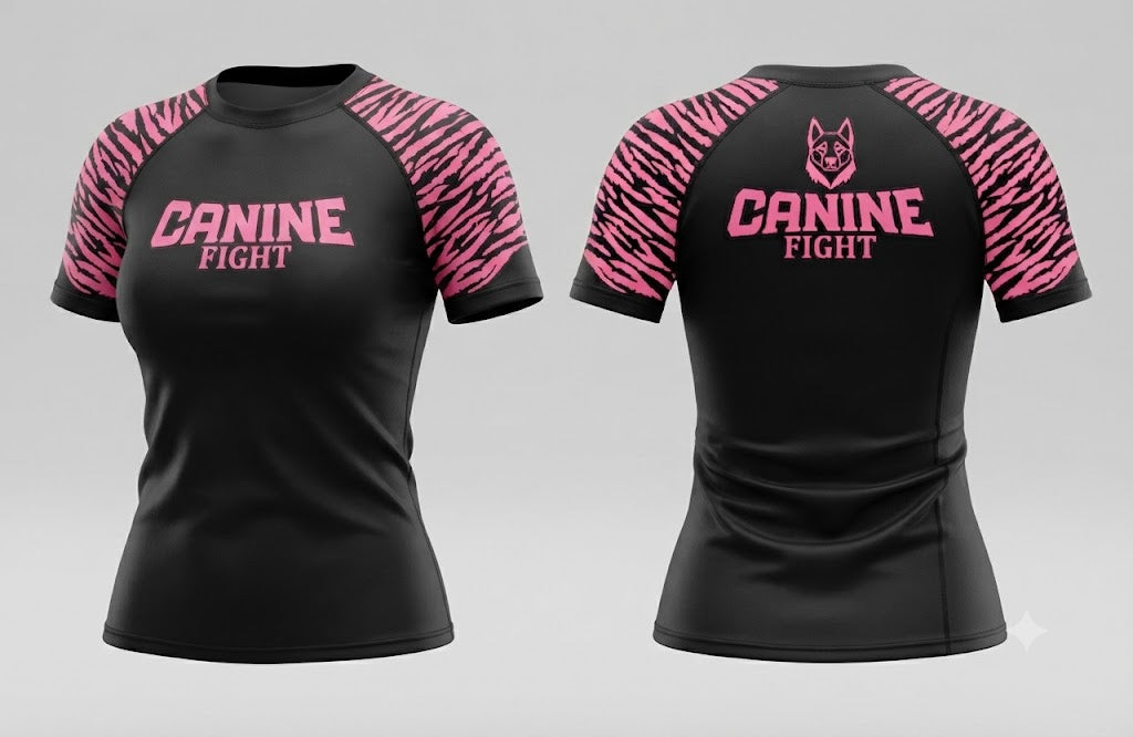 Rashguard/camiseta de comprensiòn NOGI modelo single amazon femenino