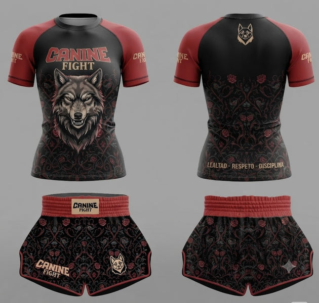 Rashguard/camiseta de compresiòn NOGI modelo red rose masculino