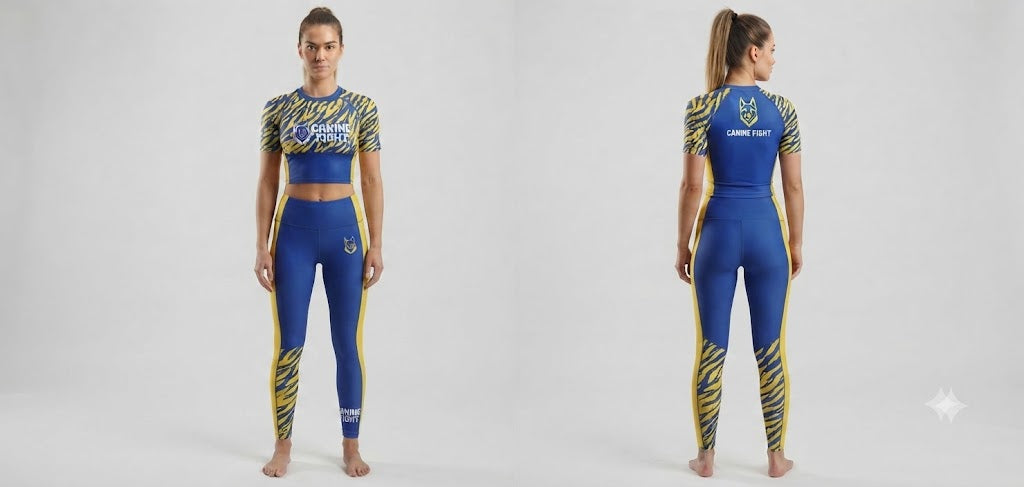 Rashguard/camiseta de compresiòn NOGI modelo Bostero short femenino