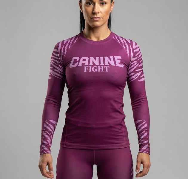 Rashguard/camiseta de compresiòn NOGI modelo flamenco femenino