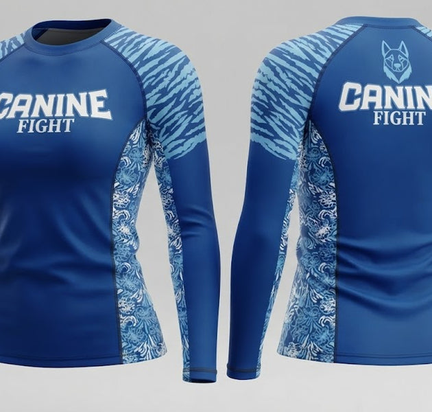 Rasguard/camiseta de compresiòn NOGI modelo Ocean femenino