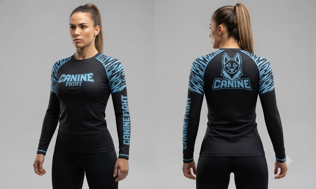 Rashguard /camiseta de compresiòn NOGI modelo Siberian femenino