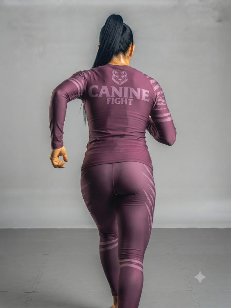 Rashguard/camiseta de compresiòn NOGI modelo flamenco femenino