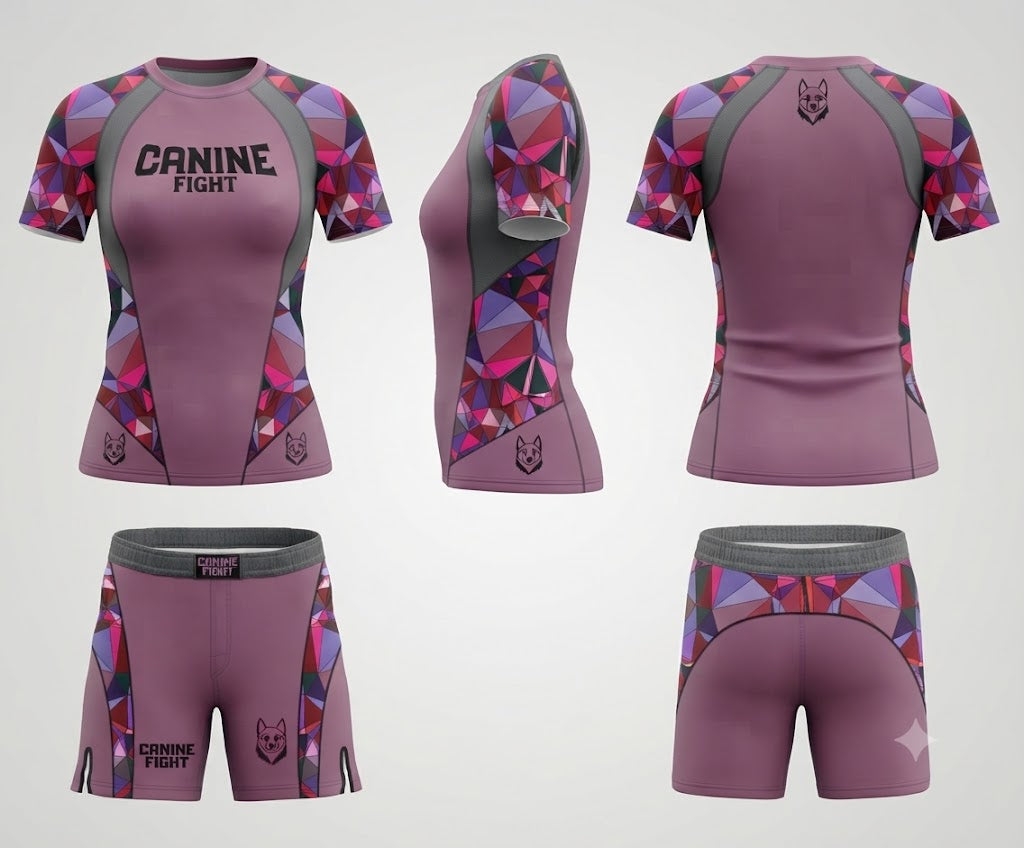 Rasguard/camiseta de compresiòn NOGI modelo Pink sunday femenino