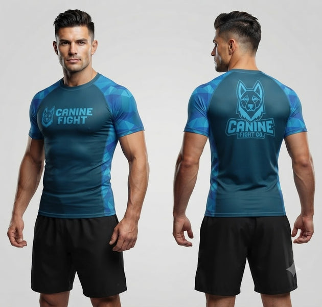 Rasguard/camiseta de compresiòn NOGI modelo sky masculino