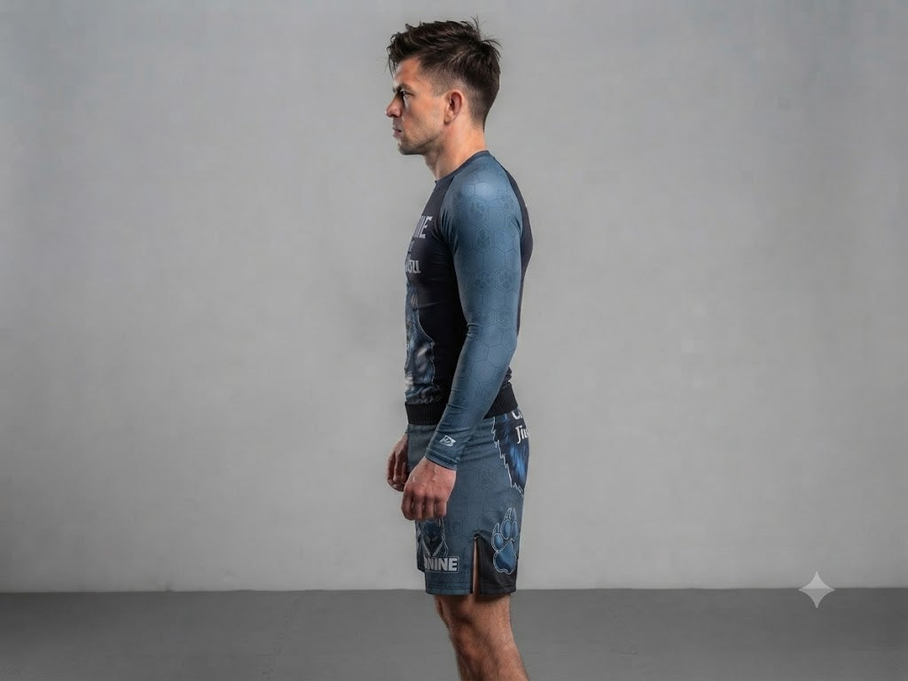 Rashguard/Camiseta de compresiòn NOGI modelo Chees masculino